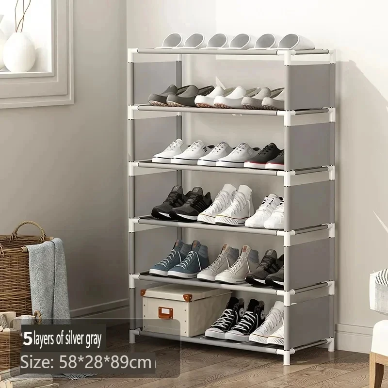 kf-S7769bad72f5e43afb09346c4a29f7258Z-Multilaye-Shoe-Rack-Metal-Simple-Shoe-Rack-Dustproof-Shoes-Organizer-Space-Saving-for-Living-Room-Shoes